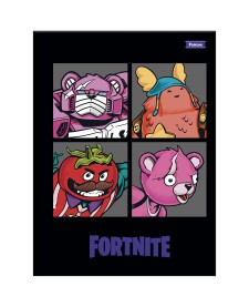 imagem principal do produto Caderno Brochura e Brochurão Capa Dura Fortnite