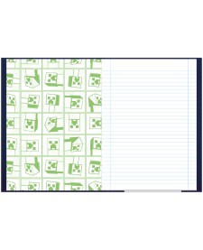 imagem de detalhe produto Caderno Brochura e Brochurão Capa Dura Minecraft