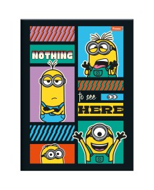 imagem principal do produto Caderno Brochura e Brochurão Capa Dura Minions