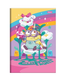 imagem principal do produto Caderno Brochura e Brochurão Capa Dura Minions