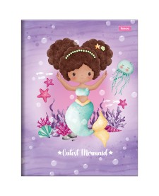 imagem principal do produto Caderno Brochura e Brochurão Capa Dura Sereia