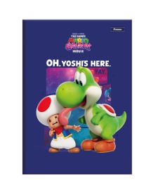 imagem principal do produto Caderno Brochura e Brochurão Capa Dura The Super Mario Galaxy Movie