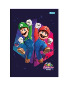 imagem principal do produto Caderno Brochura e Brochurão Capa Dura The Super Mario Galaxy Movie