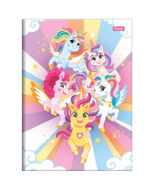 imagem principal do produto Caderno Brochura e Brochurão Capa Dura Unicórnio