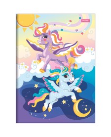 imagem principal do produto Caderno Brochura e Brochurão Capa Dura Unicórnio
