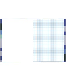 imagem de detalhe produto Caderno Brochura e Brochurão Quadriculado (7 x 7 mm)
