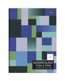 imagem principal do produto Caderno Brochura e Brochurão Quadriculado (7 x 7 mm)