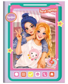 imagem principal do produto Caderno Brochurão Besties