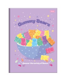 imagem principal do produto Caderno Brochurão Capa Dura Sugar Rush