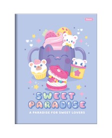 imagem principal do produto Caderno Brochurão Capa Dura Sugar Rush