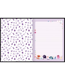 imagem de detalhe produto Caderno Brochurão College Lombada Quadrada Divertidamente