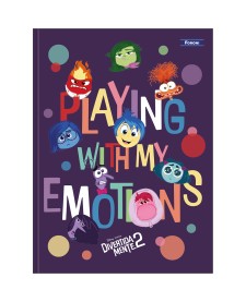 imagem principal do produto Caderno Brochurão College Lombada Quadrada Divertidamente