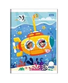 imagem principal do produto Caderno Brochurão Flexível sem Pauta Brincarte