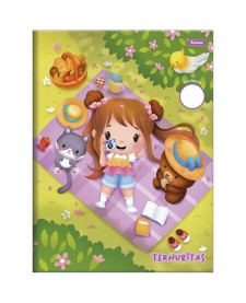imagem principal do produto Caderno Brochurão s/ Pauta Ternuritas