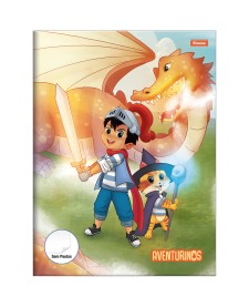 imagem principal do produto Caderno Brochurão Sem Pauta Aventurinos