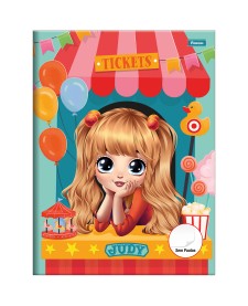imagem principal do produto Caderno Brochurão Sem Pauta Judy