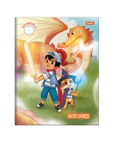 imagem principal do produto Caderno Caligrafia Aventurinos - Começando a escrever
