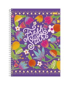 imagem principal do produto Caderno Capa Dura 1/4 Espiral Lush