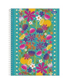 imagem principal do produto Caderno Capa Dura 1/4 Espiral Lush