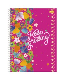 imagem principal do produto Caderno Capa Dura 1/4 Espiral Lush