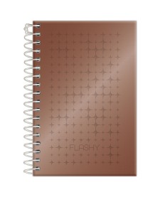 imagem principal do produto Caderno Capa Dura 1/8 Espiral  Flashy