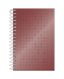 imagem principal do produto Caderno Capa Dura 1/8 Espiral  Flashy