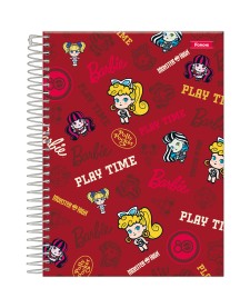 imagem principal do produto Caderno Capa Dura College 80 anos de Mattel