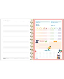 imagem de detalhe produto Caderno Capa Dura College Stitch