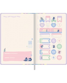 imagem de detalhe produto Caderno Capa Dura Costurado Sem Pauta Stitch