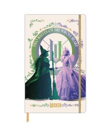 imagem principal do produto Caderno Capa Dura Costurado Sem Pauta Wicked