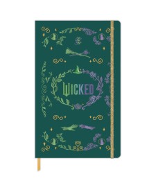 imagem principal do produto Caderno Capa Dura Costurado Sem Pauta Wicked