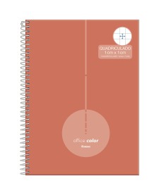 imagem principal do produto Caderno Capa Dura Quadriculado ( 1 cm x 1 cm)