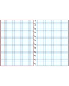 imagem de detalhe produto Caderno Capa Dura Quadriculado ( 7 mm x 7 mm)