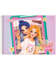 imagem principal do produto Caderno Cartografia Besties