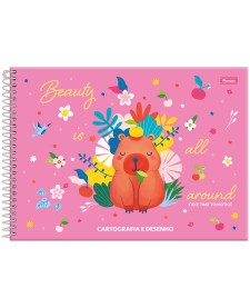imagem principal do produto Caderno Cartografia Capa Dura Amazzu