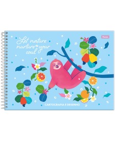 imagem principal do produto Caderno Cartografia Capa Dura Amazzu