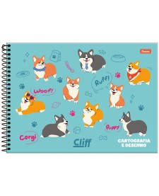 imagem principal do produto Caderno Cartografia Capa Dura Cliff