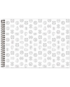 imagem de detalhe produto Caderno Cartografia Capa Dura Corinthians