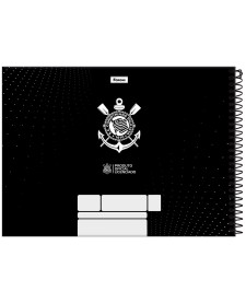 imagem de detalhe produto Caderno Cartografia Capa Dura Corinthians