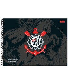 imagem principal do produto Caderno Cartografia Capa Dura Corinthians