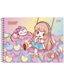 imagem principal do produto Caderno Cartografia Capa Dura Doll