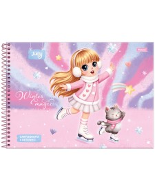 imagem principal do produto Caderno Cartografia Capa Dura Judy