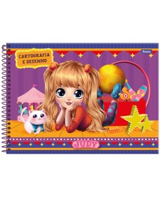 imagem principal do produto Caderno Cartografia Capa Dura Judy