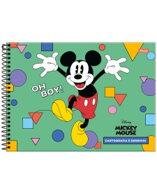 imagem principal do produto Caderno Cartografia Capa Dura Mickey Mouse