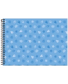 imagem de detalhe produto Caderno Cartografia Capa Dura Milimetrado Patrulha Canina