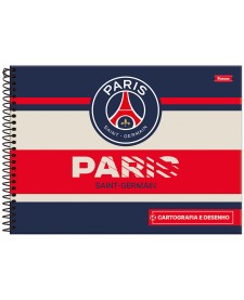 imagem principal do produto Caderno Cartografia Capa Dura Paris Saint-Germain