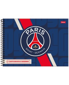 imagem principal do produto Caderno Cartografia Capa Dura Paris Saint-Germain