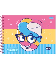 imagem principal do produto Caderno Cartografia Capa Dura PLUS Fini