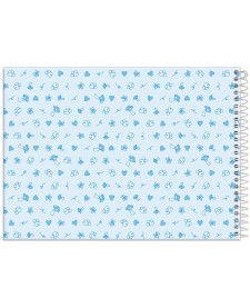 imagem de detalhe produto Caderno Cartografia Capa Dura Smurfs