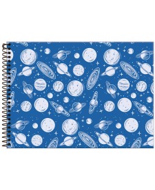 imagem de detalhe produto Caderno Cartografia Capa Dura Spacefly